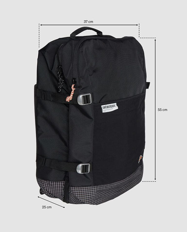 Café du Cycliste 旅行包Travel bag Black 黑格紋