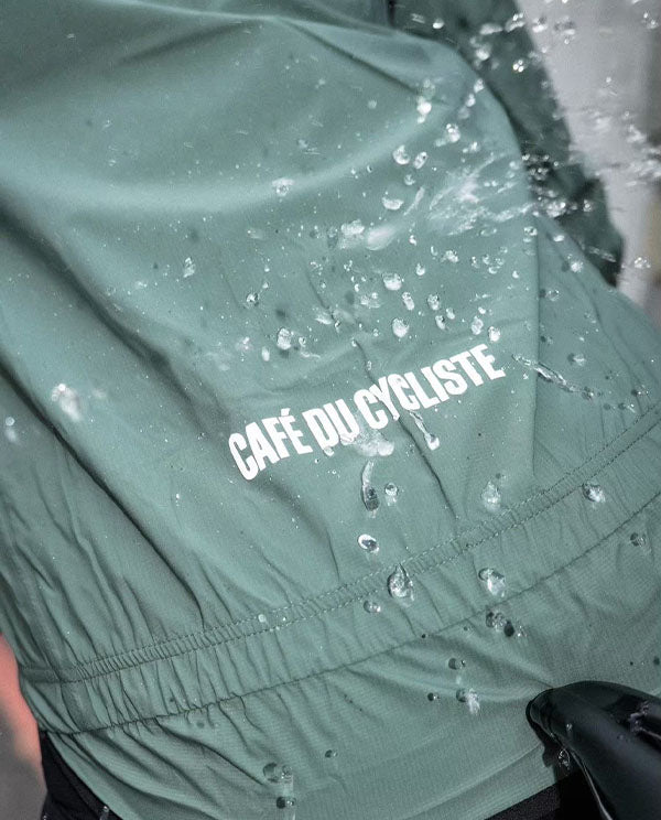Café du Cycliste 外套Suzette ScotsPine 防雨 女款 松綠