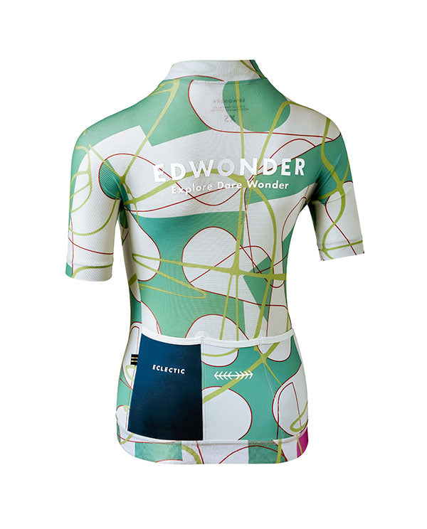 EDW 車衣EdW Eclectic Short Sleeve Jersey Aquatic 女款 淺綠