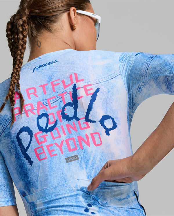 Pedla 車衣 Denim Classic Jersey Blue Fade 女款 單寧藍