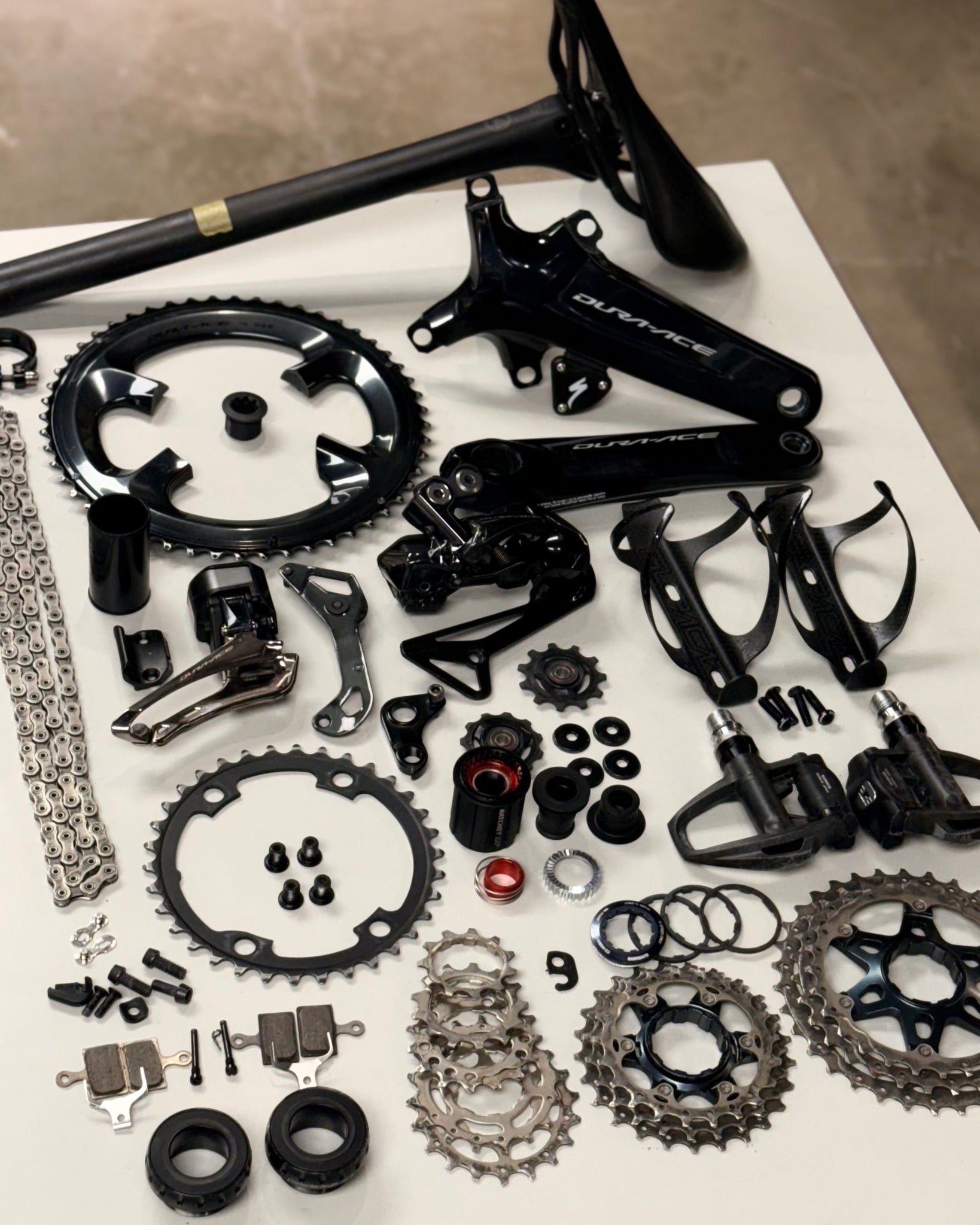 單車保養 B|全車重整 - 全車輪組拆解保養 / 鏈條煮蠟 / 煞車油更新