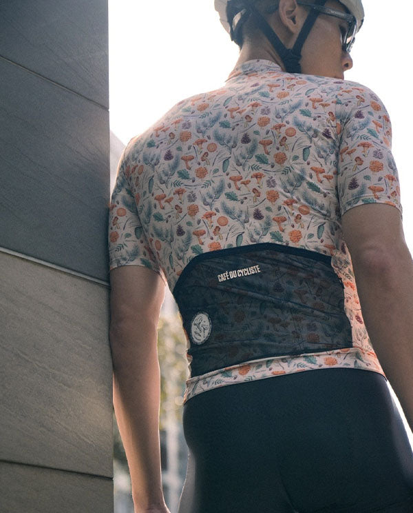 Café du Cycliste 車衣 Fleurette V2 Lightweight Jersey Chanterelle Chalk男款 奶油蕈菇