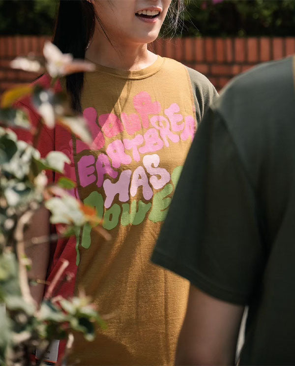 FLIPPOS「心碎女孩機能T」-WOMEN-BROKEN HEART GIRL Merino TEE-END OF THE ROAD