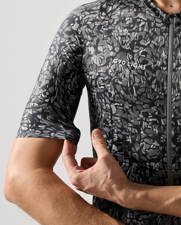 Givelo 車衣G90 LIGHT SS UNISEX JERSEY - MARBLE BLACK 大理石黑