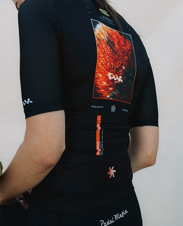 PedalMafia 車衣 Core Jersey Flora Banksia 女款 黑