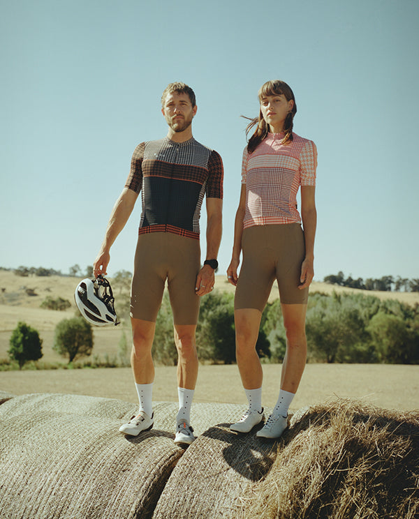 Pedla 車衣HoundsKNIT Training Jersey Pastel Rose 女款 粉格紋