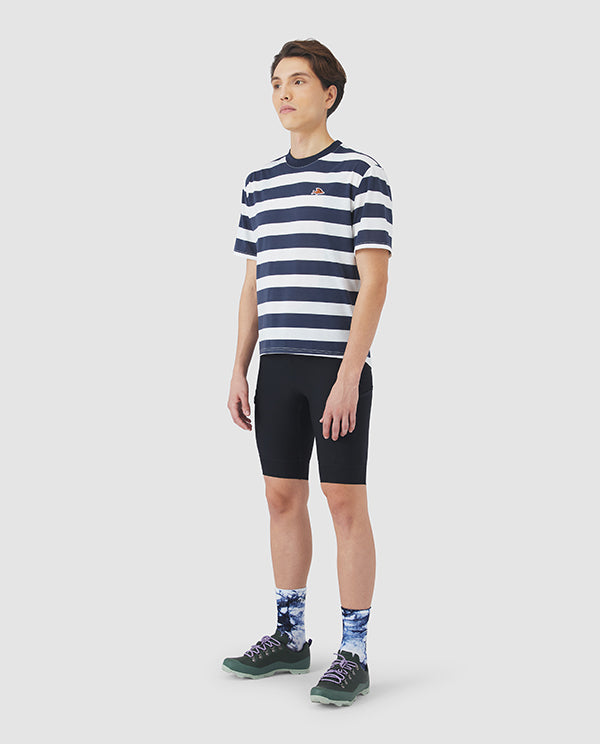 Café du Cycliste 車衣Sandie Jersey Mariniere 男款 海軍藍白條紋
