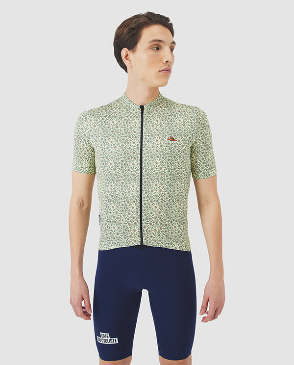 Café du Cycliste 車衣 Fleurette V2 Daisy Naples Yellow 男款 那不勒斯黃