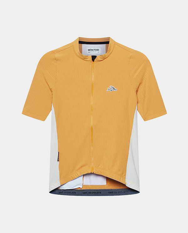 Café du Cycliste 車衣 Romy Midweight Jersey Sunflower 男款 橘黃