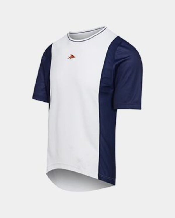 Café du Cycliste 車衣 Betty V2 Lightweight Gravel Cycling Jersey Navy White 短袖男藍白