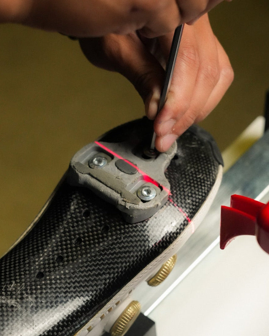 Cleat Positioning Fitting|卡鞋扣片定位