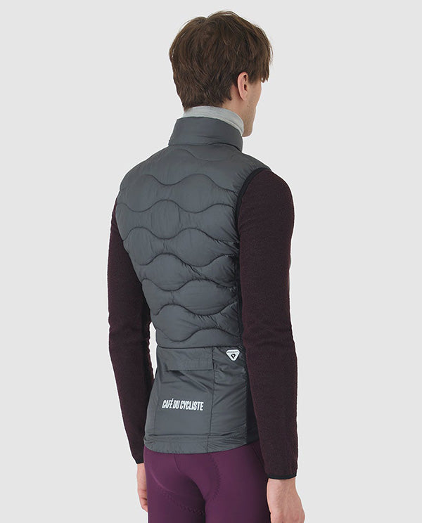 Café du Cycliste 背心Alexia V2 Thermal Gilet Anthracite 共版 灰黑