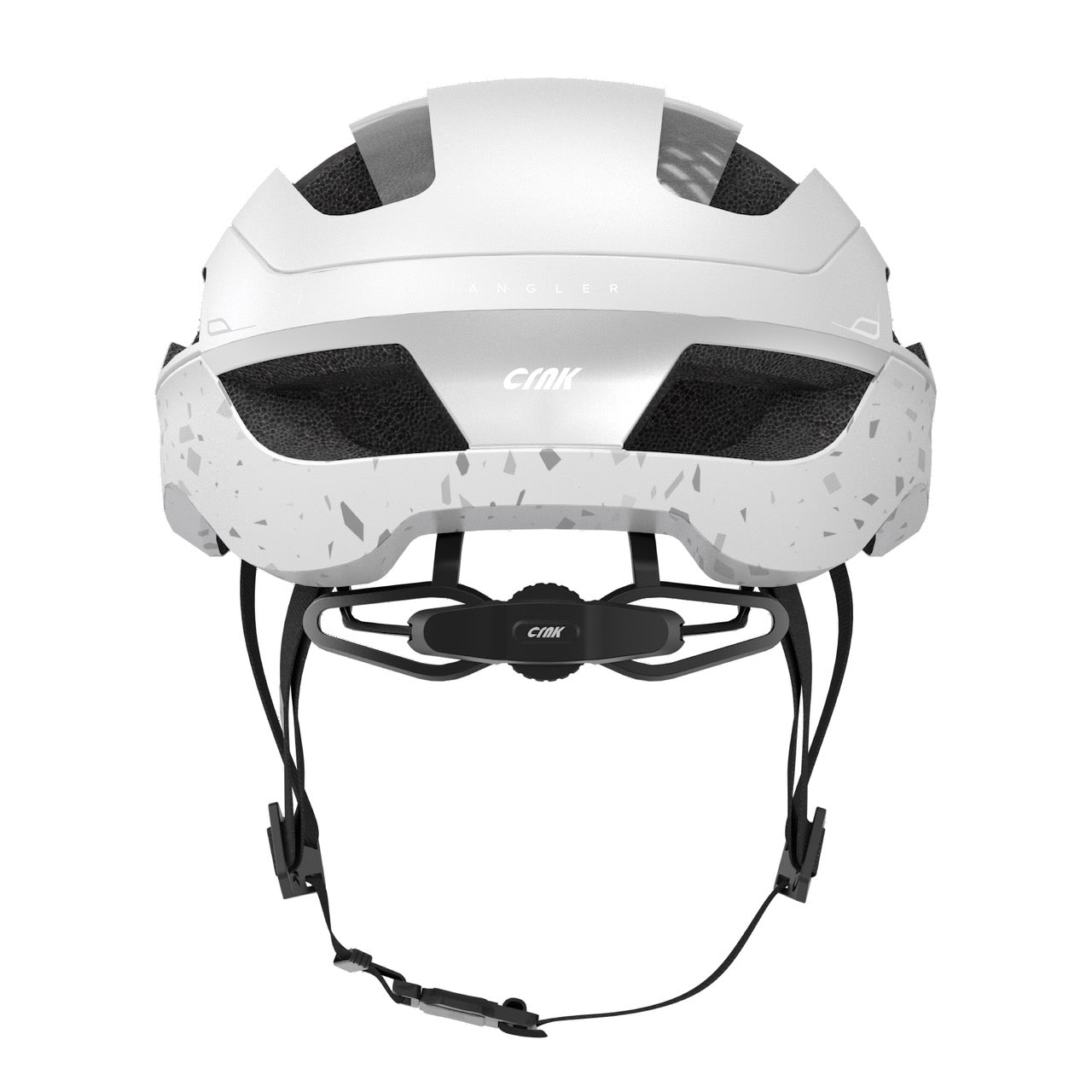 CRNK 車帽ANGLER Cycling Helmet Stone White Shinny 亮白