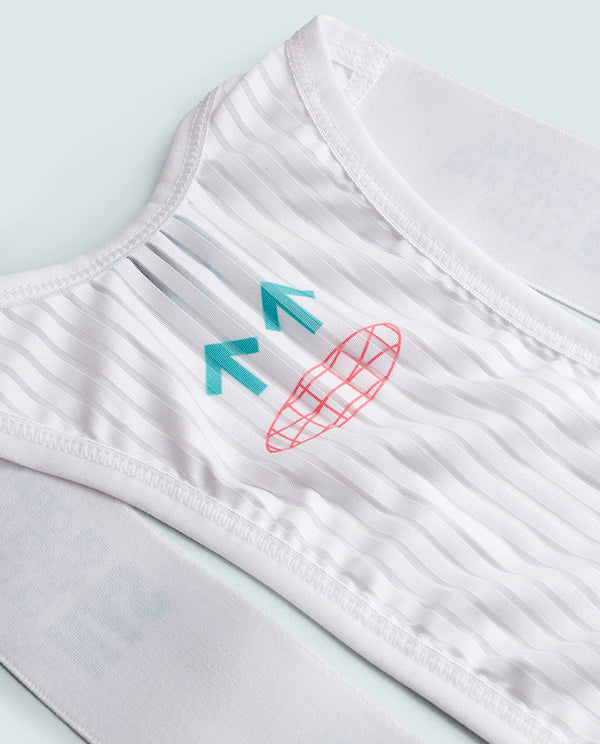 Biehler 車褲 Pro Team Bib Shorts Milky Way 男款 白