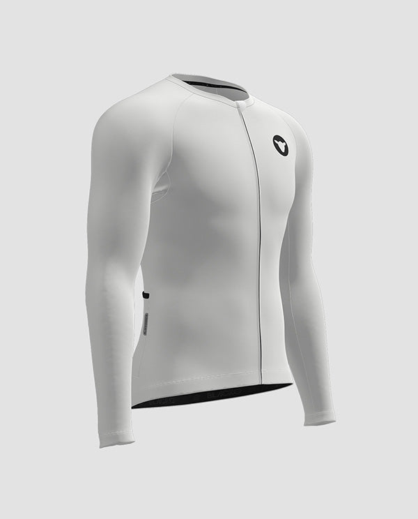 Black Sheep 黑羊 薄長袖車衣 TOUR LS Jersey White 男款 白