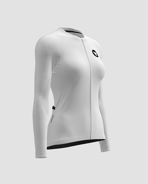 Black Sheep 黑羊 薄長袖車衣 TOUR LS Jersey White 女款 白