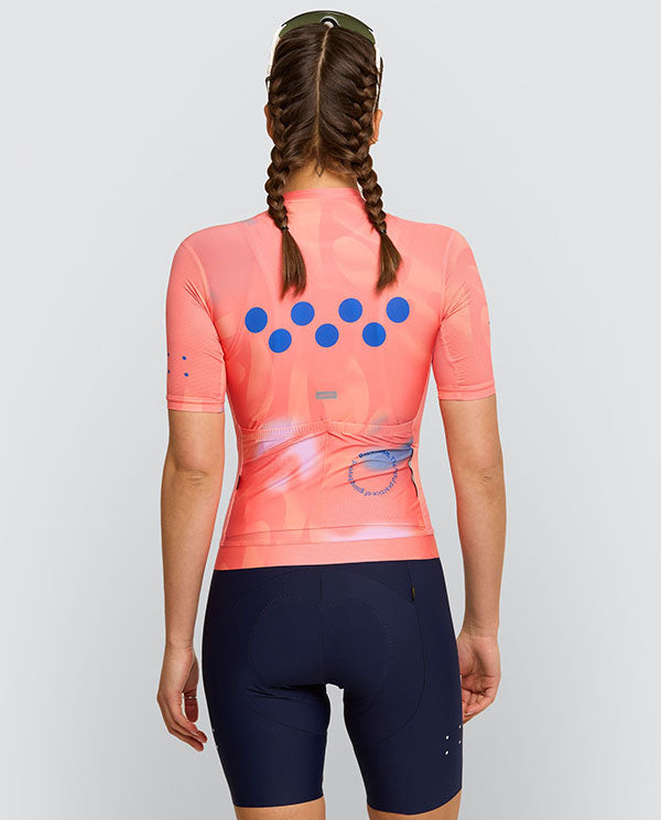 Pedla 車衣Beyondism Classic Jersey - Nectarine 女款 蜜桃橘