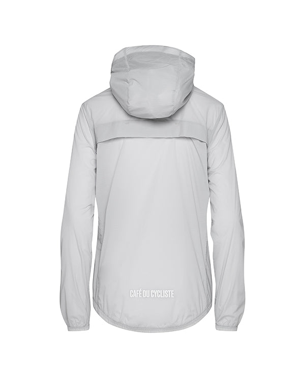 Café du Cycliste 外套ILONA Cloud Grey 防風 女款 淺灰