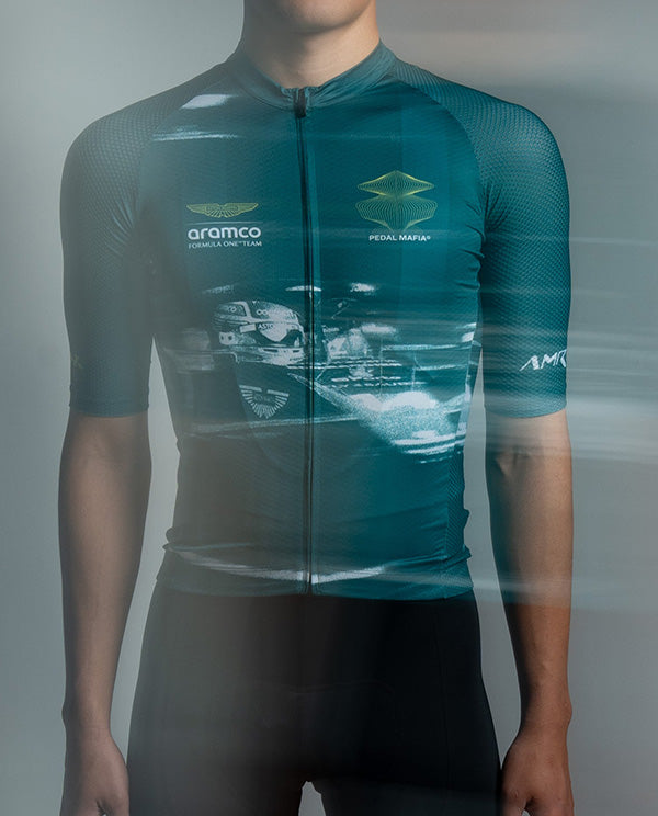 【預購】PedalMafia 車衣 Core Jersey Aston Martin Aramco F1® Team Green 男款 綠