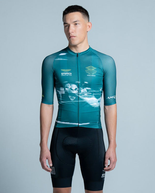 【預購】PedalMafia 車衣 Core Jersey Aston Martin Aramco F1® Team Green 男款 綠