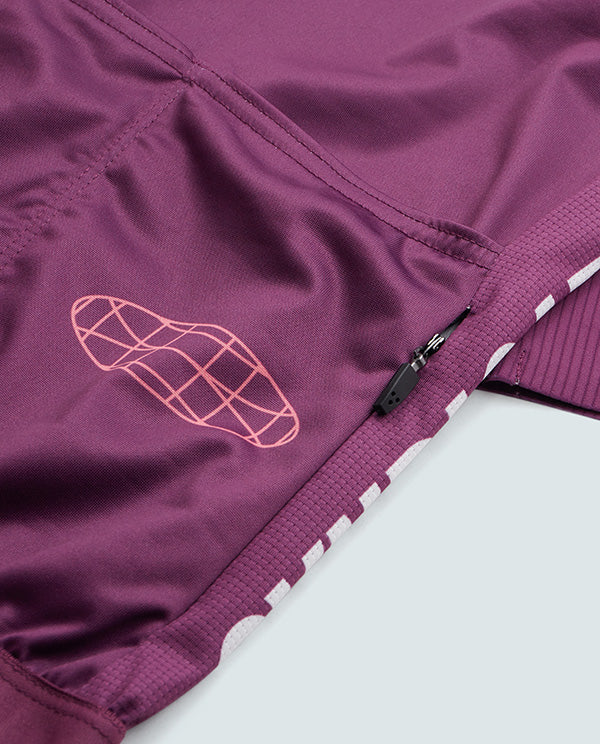 Biehler 薄長袖車衣 Pro Team LS Jersey Muffin 女款 紫