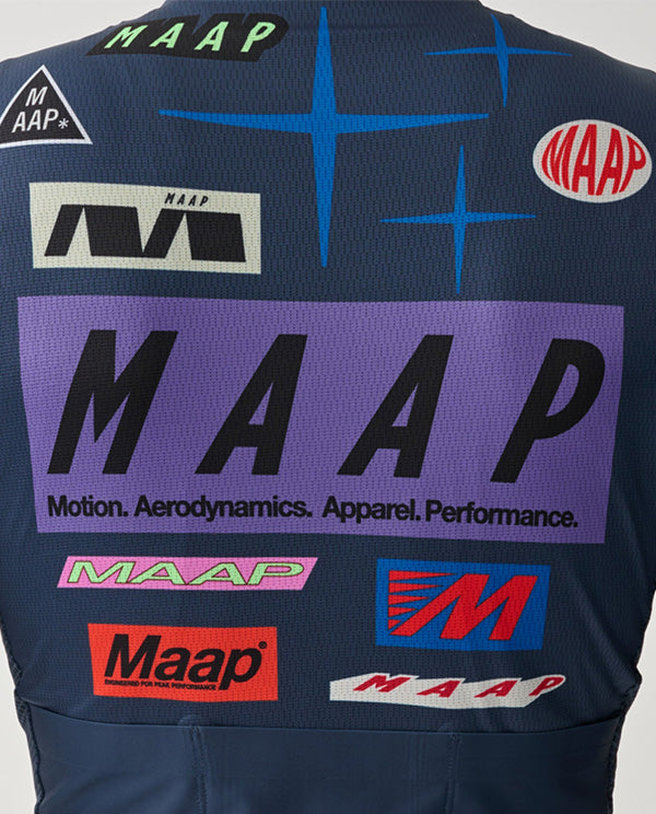 MAAP 車衣 Drome Pro Air Jersey 3.0 Midnight 短袖 男款 深藍