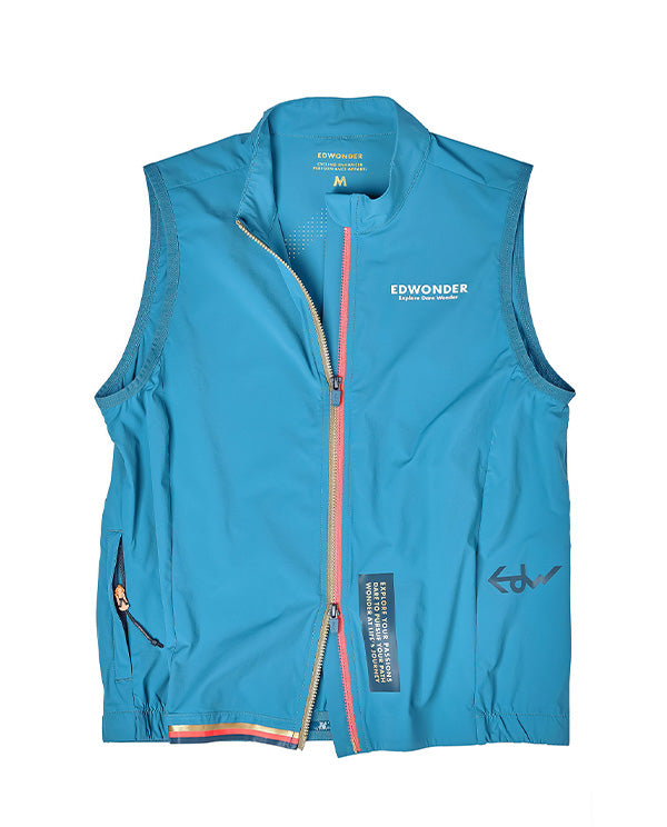 EDW 防潑水背心EdW Edition Vest Adriatic Blue 男款 深海藍