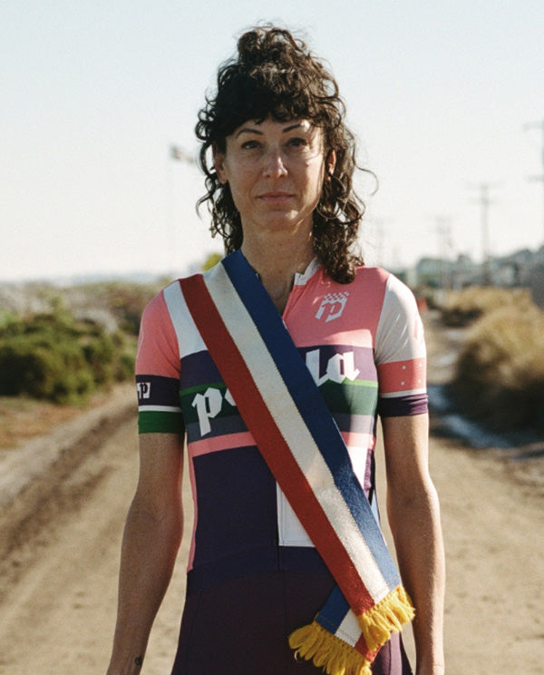 Pedla 車衣 Heritage Classic Jersey Multi 女款 粉白