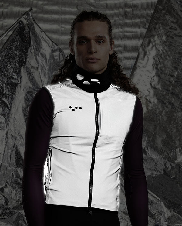 Pedla 背心Elevate RideFlash Gilet Reflective反光防水背心 男款 銀