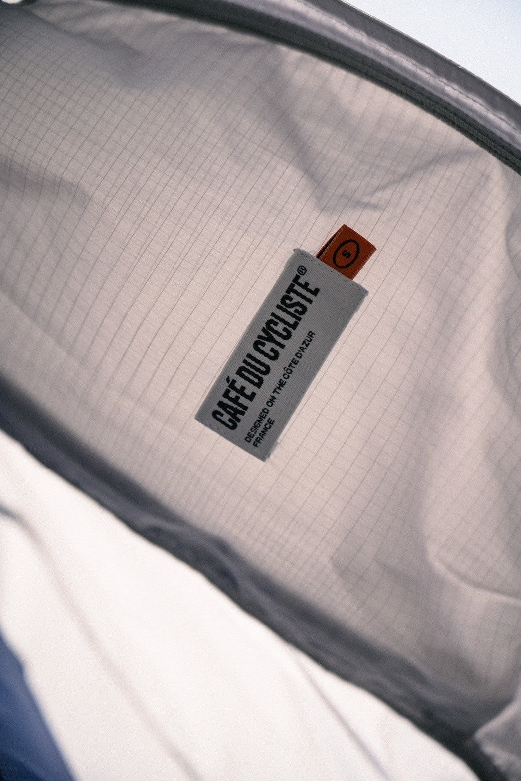 Café du Cycliste 外套ILONA Cloud Grey 防風 男款 淺灰