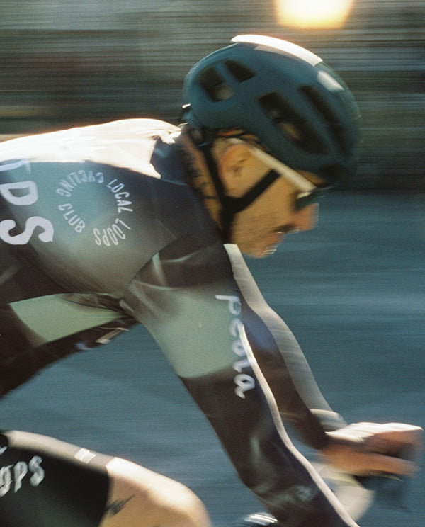 Pedla 薄長袖車衣Pedla Local Loops Classic Jersey Club Grey 男款 深灰