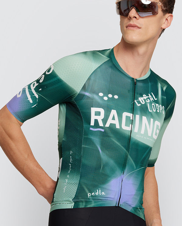 Pedla 車衣Local Loops Pro Pursuit 2.0 Jersey Race Pine 男款 松綠