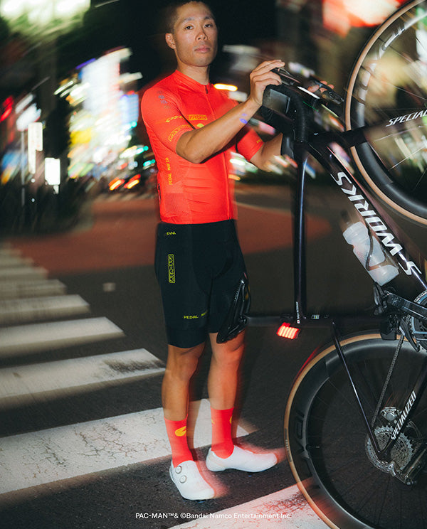 PedalMafia 車衣 Core Jersey PAC-MAN Red 男款 紅