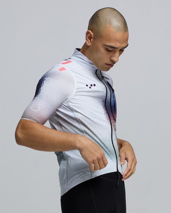 Pedla 防雨背心PRO Deflect 2.0 Gilet AirFoils White 男款 白