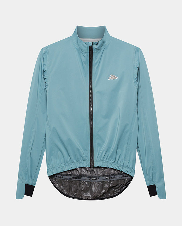 Café du Cycliste 外套Suzette DeepWater 防雨 男款 水藍