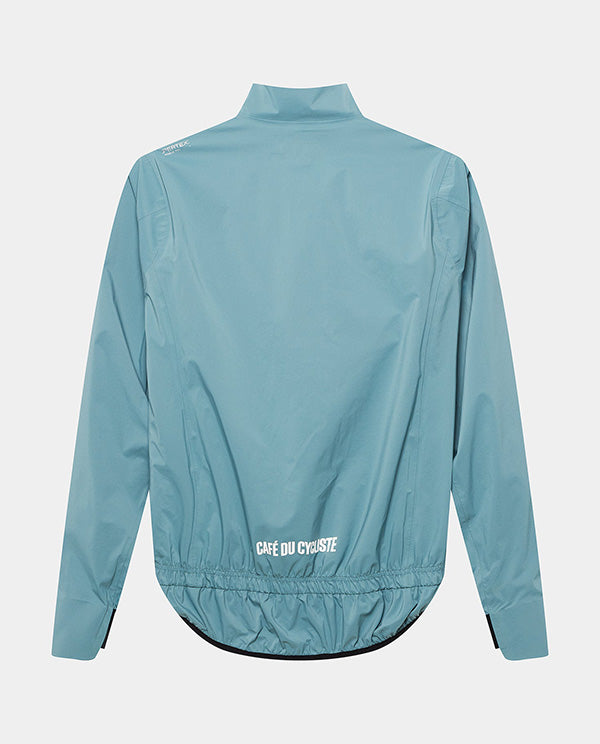Café du Cycliste 外套Suzette DeepWater 防雨 女款 水藍