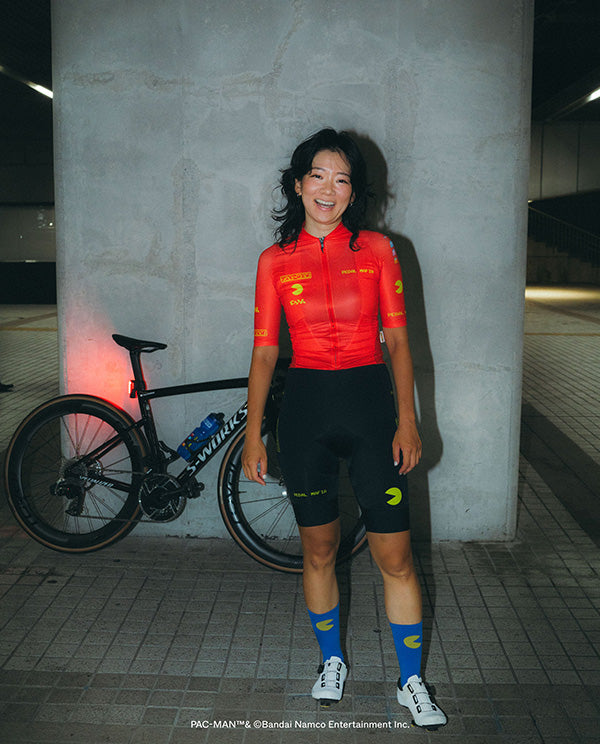 PedalMafia 車衣 Core Jersey PAC-MAN Red 女款 紅