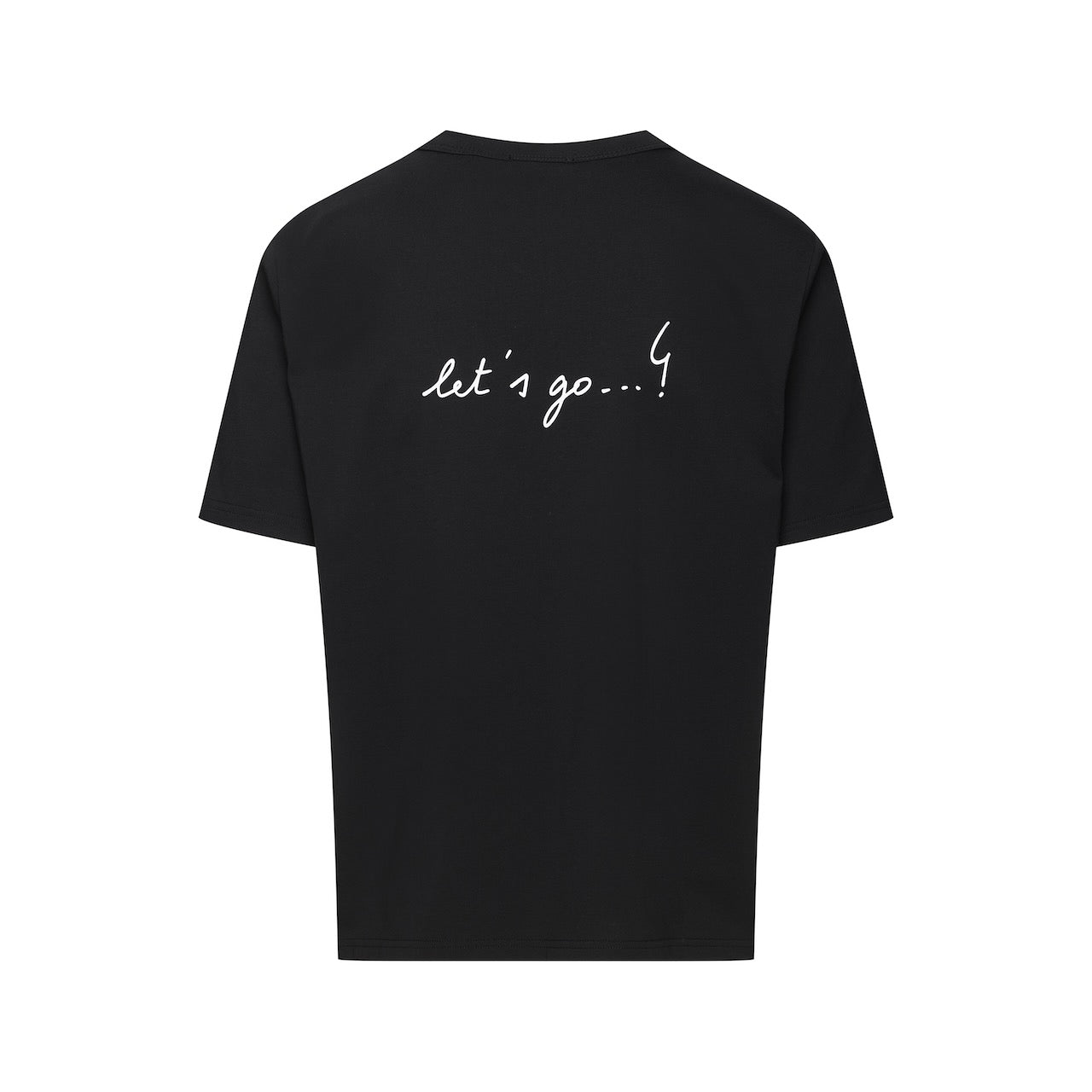 Café du Cycliste 短T Enzo T-Shirt Black 黑 男女共版 - agnès b. 聯名