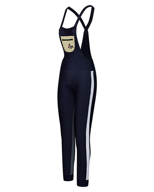 Café du Cycliste 車褲Laetitia Navy長 女-藍