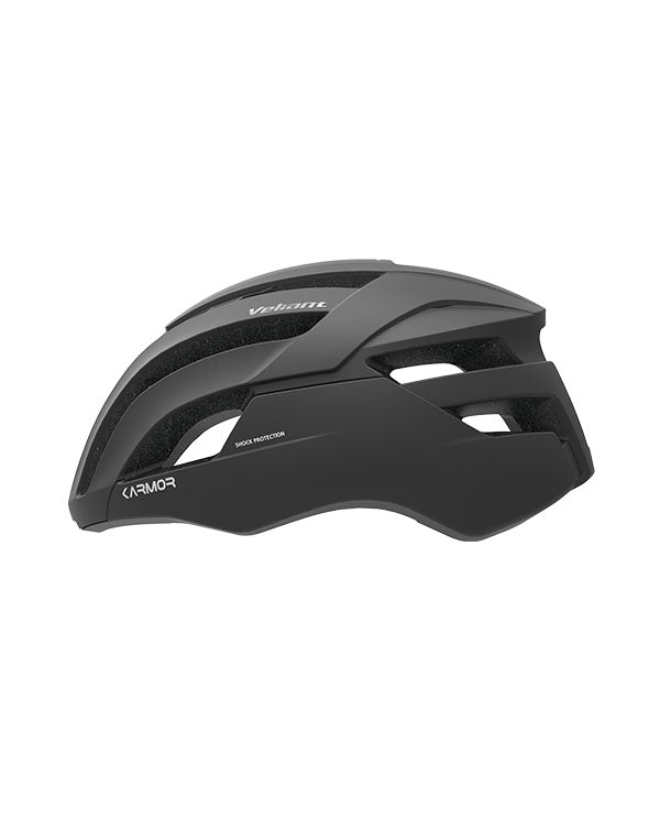 Karmor 安全帽 Veliant Black 霧黑