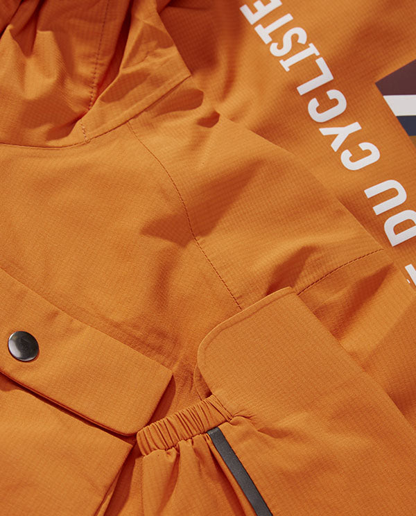 Café du Cycliste 全方位風雨衣 Alizee Burnt Hazel 男女共版 焦糖色