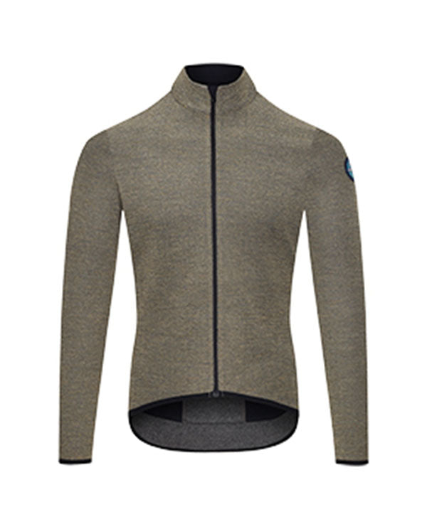 Café du Cycliste 長袖車衣Marguerite Cream 男-奶油灰
