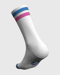 Black Sheep 黑羊 車襪Crew Socks ANW 10周年紀念版 白底藍粉條紋