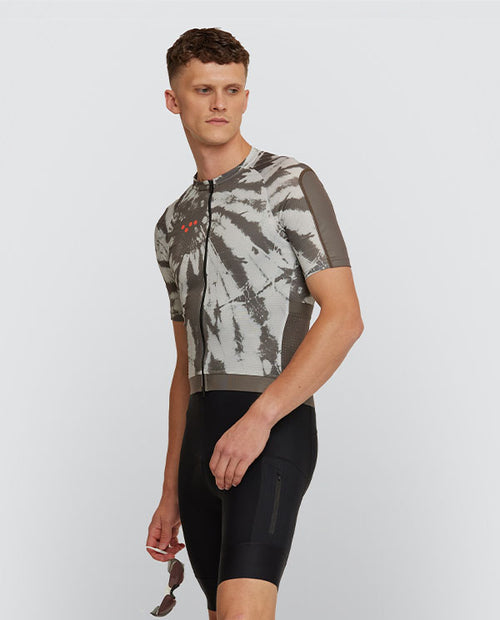 Pedla 車衣Off Grid Gravel Jersey Mono Dye 男款 淺棕染