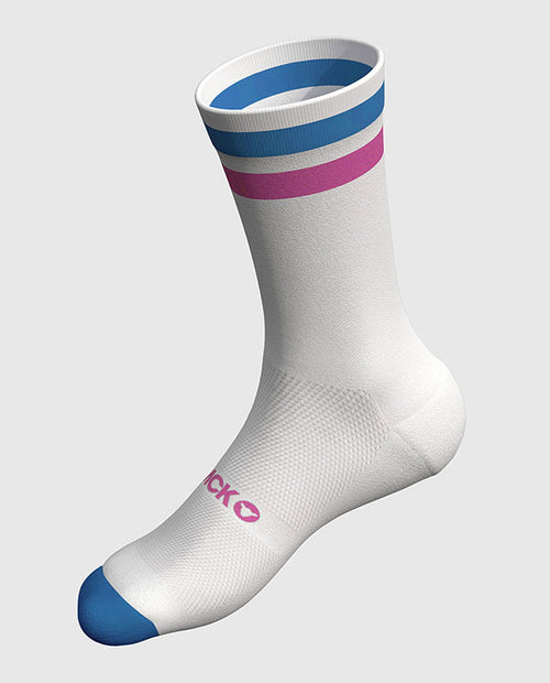 Black Sheep 黑羊 車襪Crew Socks ANW 10周年紀念版 白底藍粉條紋