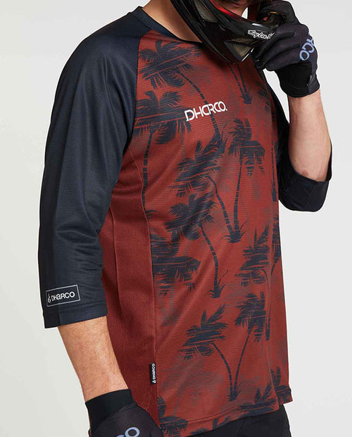 DHaRCO MTB 3-4 Jersey SpicyPalm-男