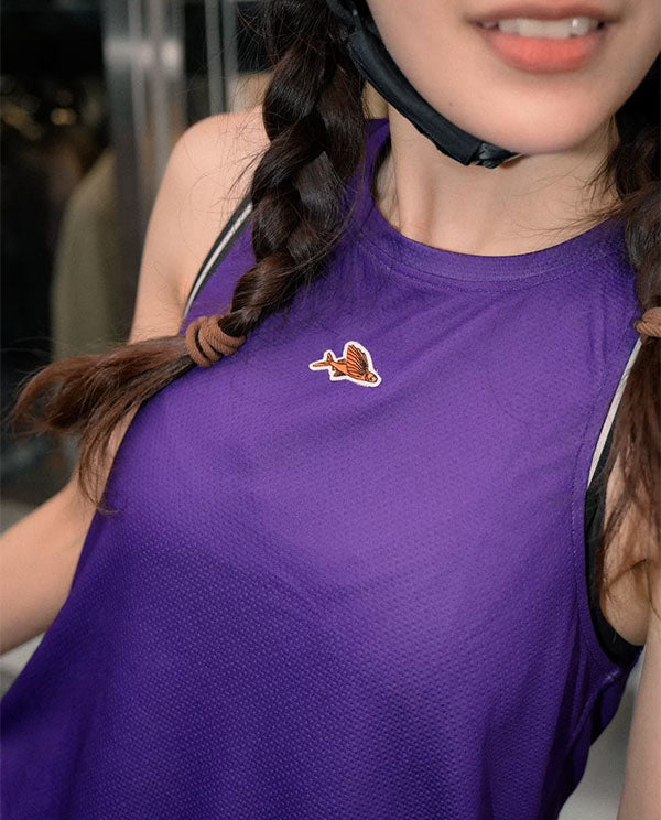 Café du Cycliste 無袖車衣 Julia Lightweight Cycling Amethyst 女款 紫