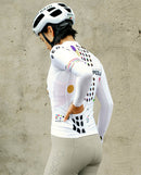 Pedla 薄長袖車衣 Colour Theory Classic LS Jersey White 女款 白