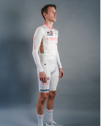 Biehler 薄長袖車衣Syndicate Race Team LS Jersey Sunday 男款 白