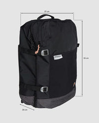 Café du Cycliste 旅行包Travel bag Black 黑格紋